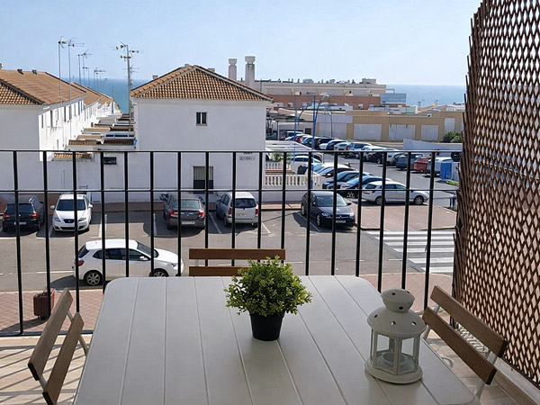Terraza con vistas al mar