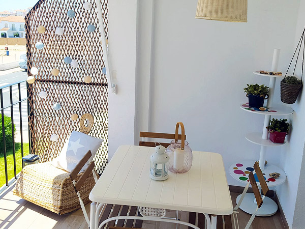 Terraza con vistas